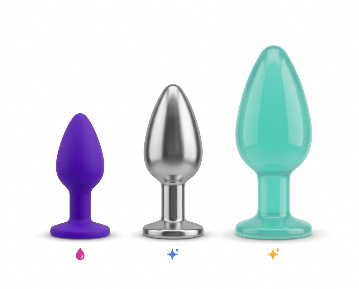 Tallas de Plugs Anales: Cómo Medir el Diámetro Correcto y Elegir Sin Dolor 3 - Erotiks | Tienda erótica online