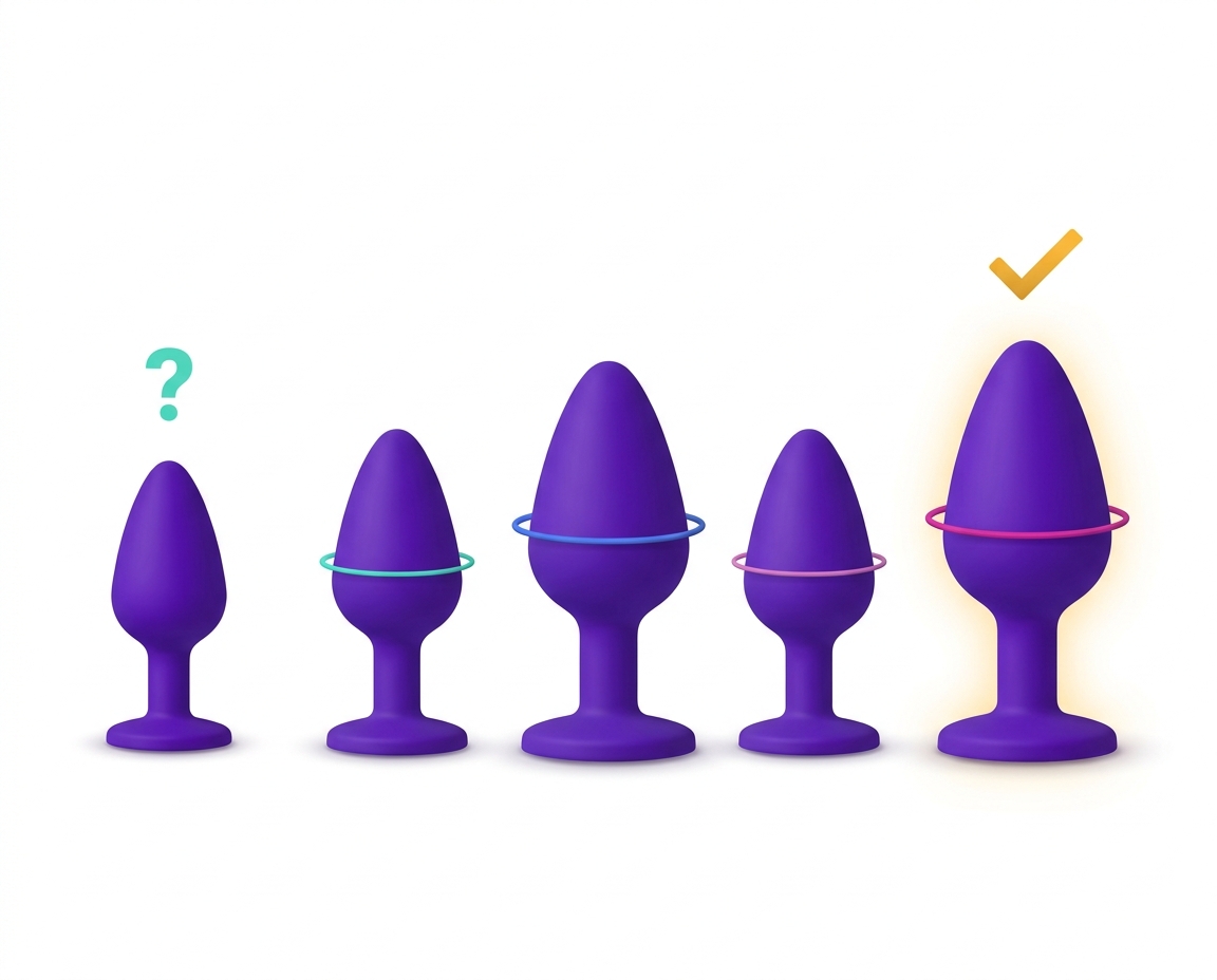 Tallas de Plugs Anales: Cómo Medir el Diámetro Correcto y Elegir Sin Dolor 6 - Erotiks | Tienda erótica online