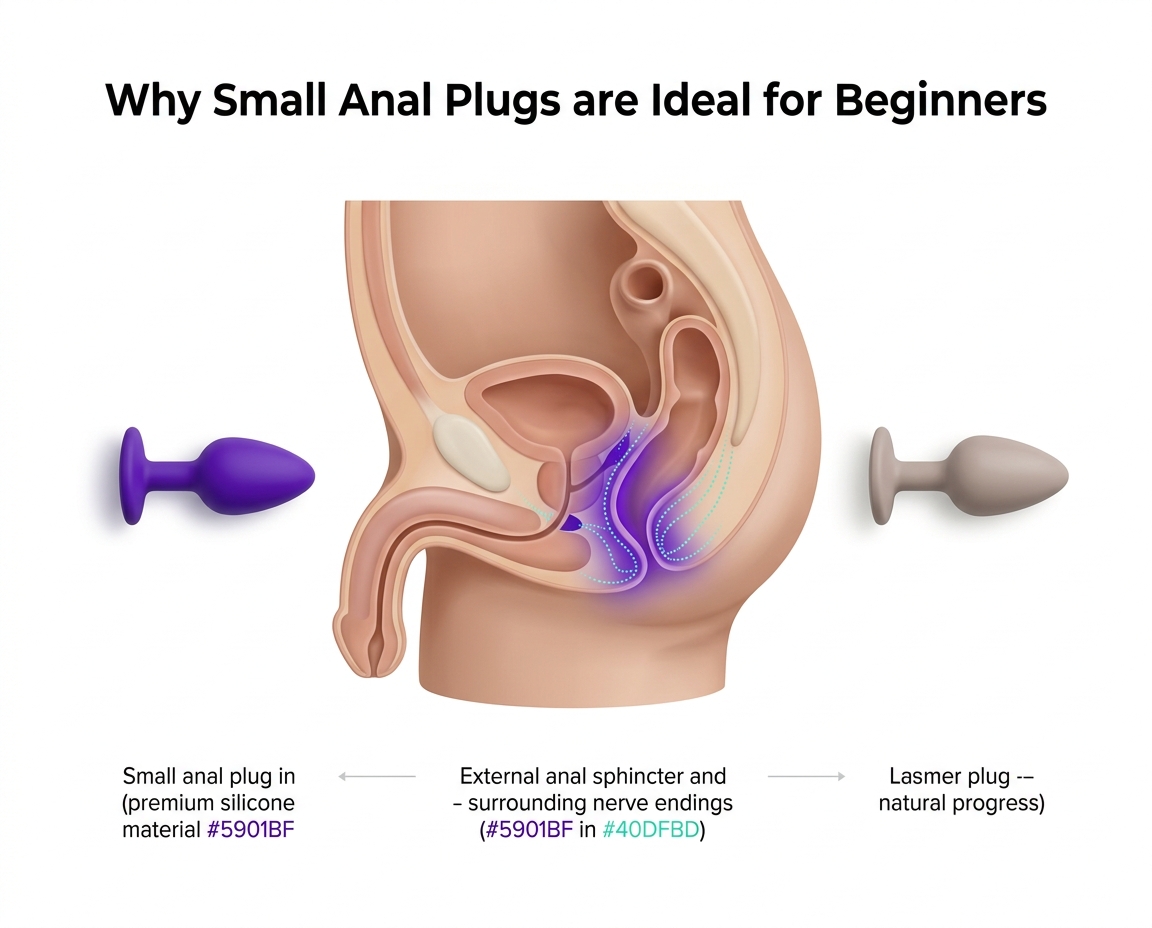 Plugs Anales Pequeños: Por Qué Son Ideales Para Empezar (y Cómo Elegirlos) 2 - Erotiks | Tienda erótica online