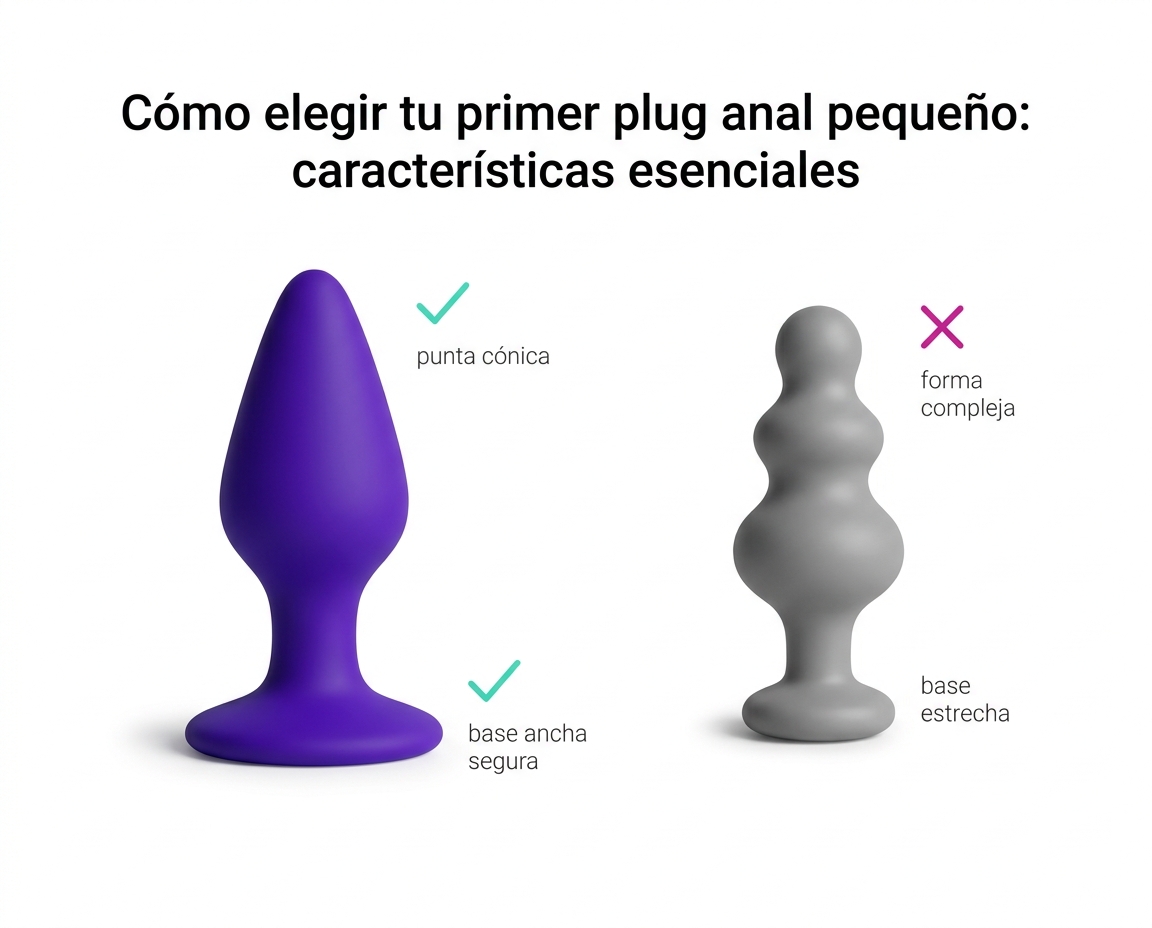 Plugs Anales Pequeños: Por Qué Son Ideales Para Empezar (y Cómo Elegirlos) 3 - Erotiks | Tienda erótica online