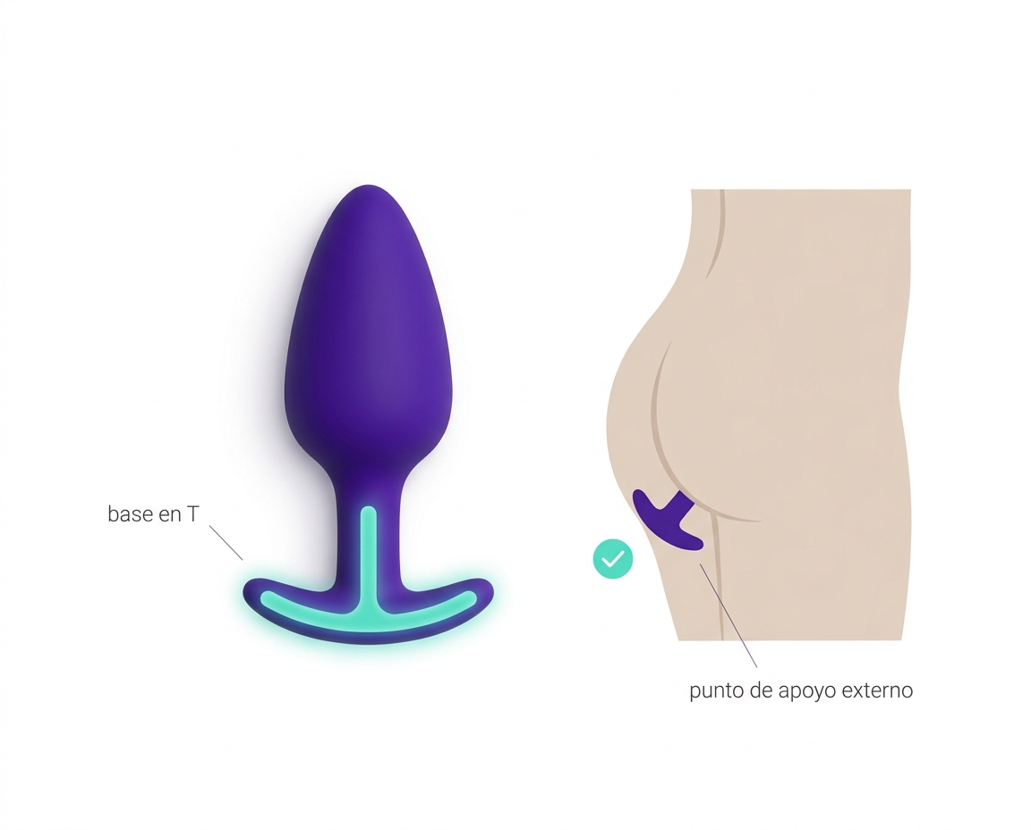 ¿Base en T o Base Ancha? Cómo Elegir un Plug Anal Seguro que No Se Mueva 2 - Erotiks | Tienda erótica online