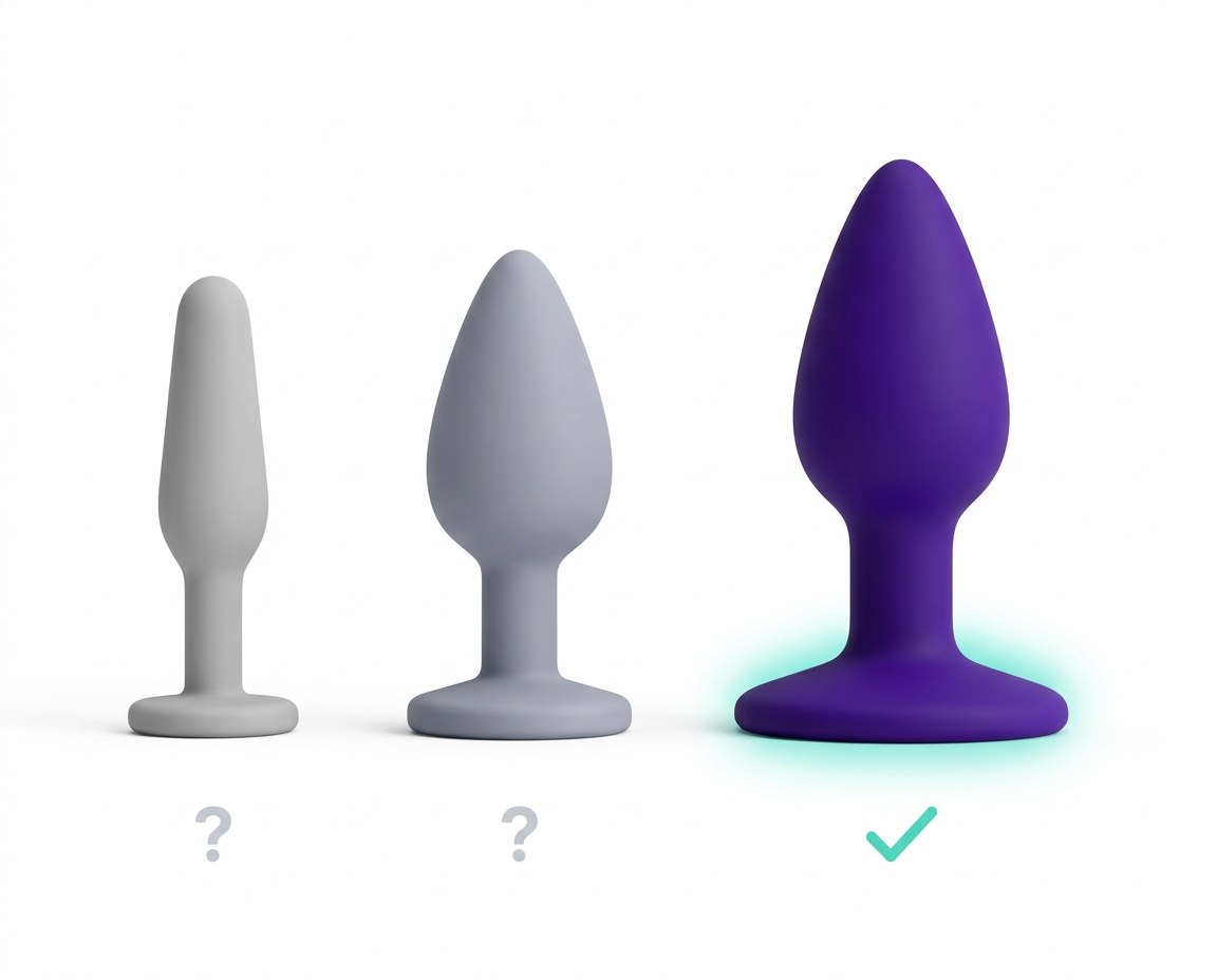 ¿Base en T o Base Ancha? Cómo Elegir un Plug Anal Seguro que No Se Mueva 3 - Erotiks | Tienda erótica online
