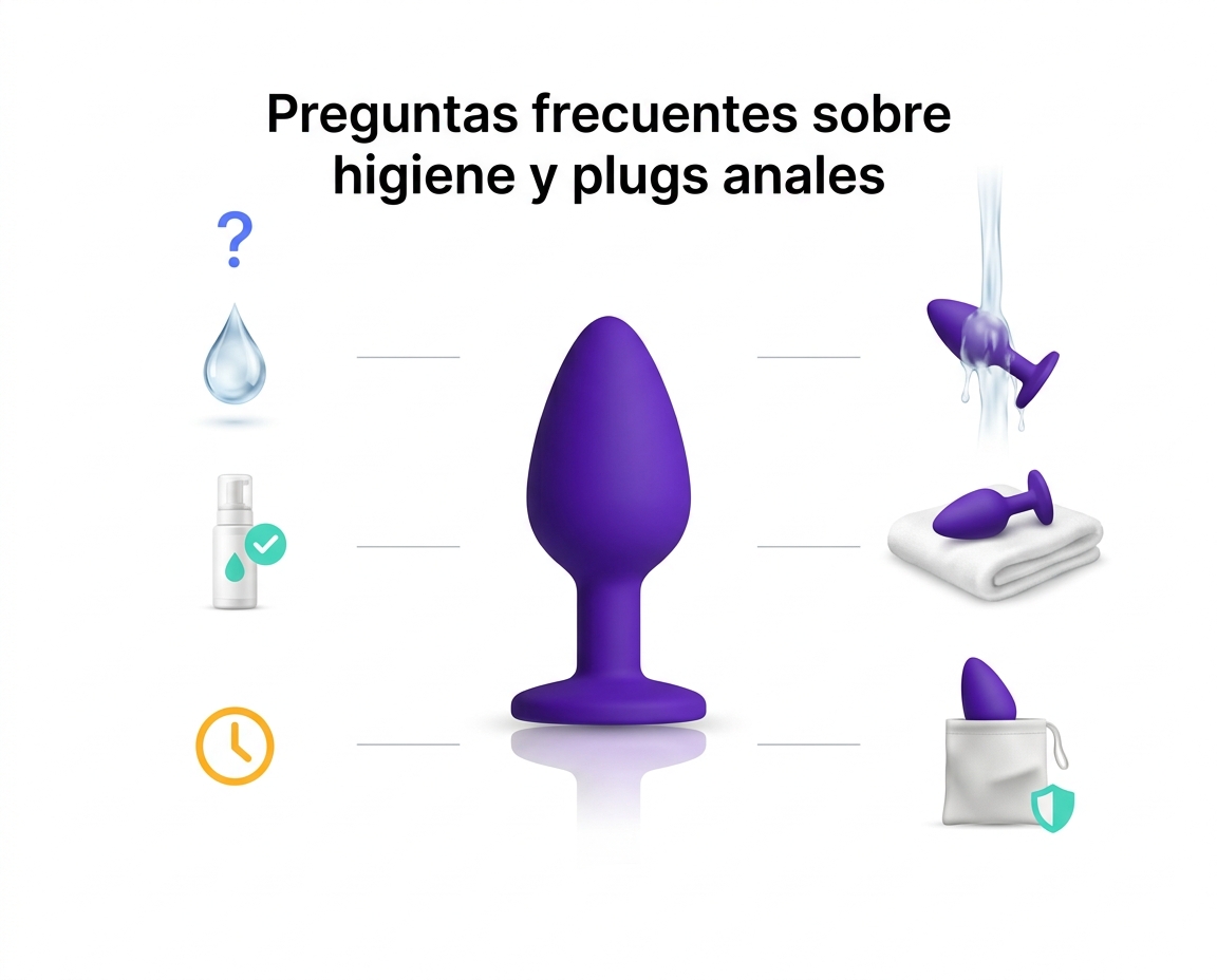 Cómo Limpiar un Plug Anal Paso a Paso: Rutina de Lavado, Desinfección y Secado 7 - Erotiks | Tienda erótica online