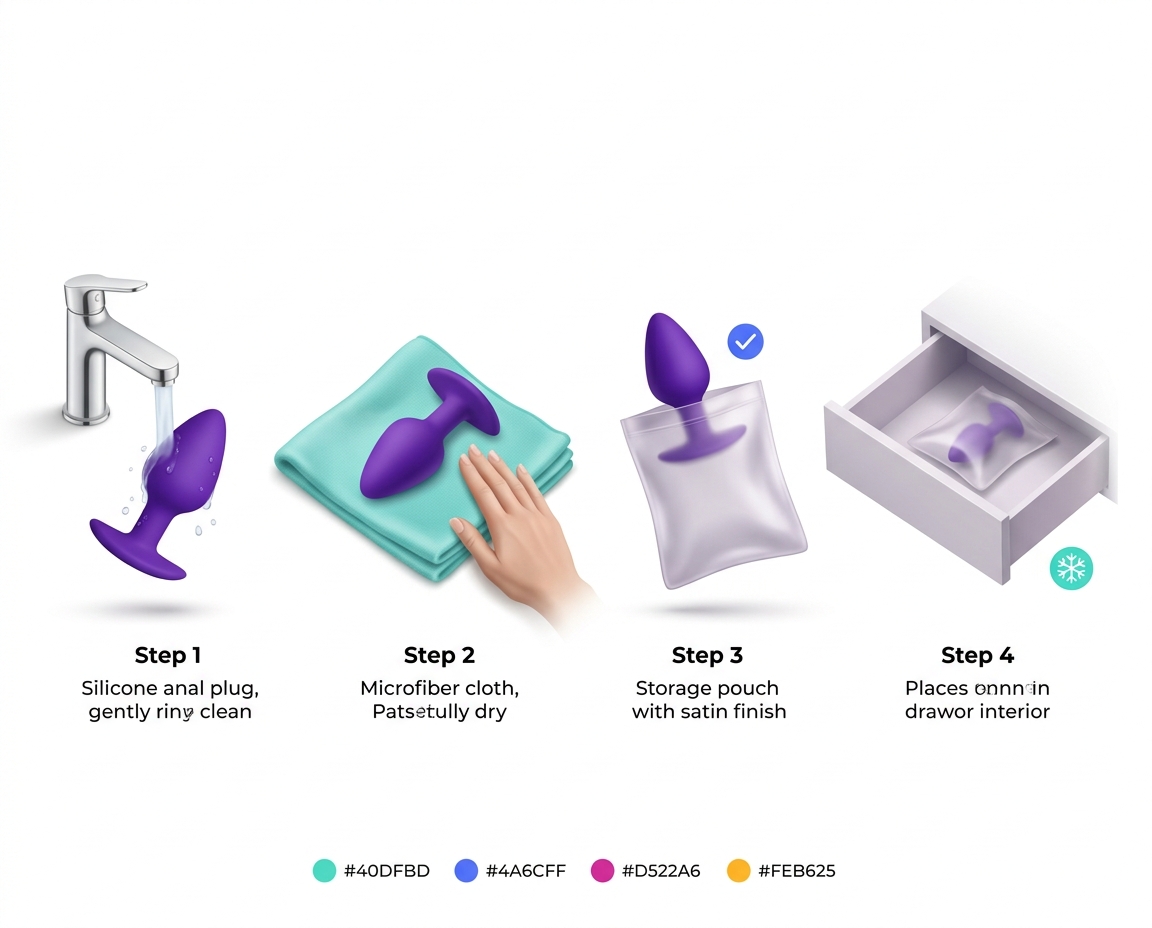 Cómo Guardar tus Plugs Anales para que Duren Más: Bolsas, Materiales y Errores Frecuentes 4 - Erotiks | Tienda erótica online