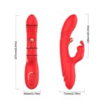 Vibrador Tickler con Thrusting