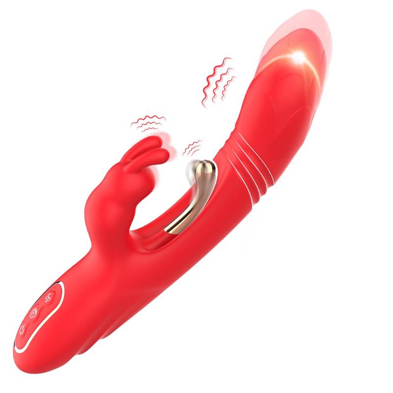 Vibrador Tickler con Thrusting