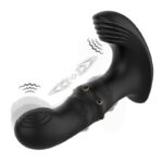 Masajeador Prostático Vibración, Thrusting y Estimulador de Clítoris