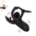 Anillo Vibrador para Pene y Testículos Ajustable