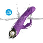 Vibrador con Thrusting y Oscilación 360º Purpura