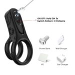Mecha-style Anillo Doble para el Pene con Vibracion