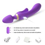Masajeador y Vibrador Púrpura
