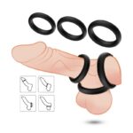 Set de 3 Anillos para el Pene