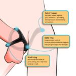 Anillo para el Pene con Estimulación Perianal