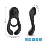 Anillo Vibrador para Pene y Testículos