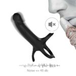 Dildo para Penetración Doble con Vibración
