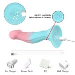 Dildo Bicolor con Vibración