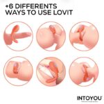 Lovit Vibrador de Pareja Flexible con Control Remote