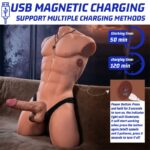 Henry Torso con Dildo Desmontable, Thrusting y APP 15,7 kg