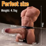 Ely Torso con Dildo Desmontable, Thrusting y APP 4.1 kg