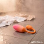 NexEgg Huevo Vibrador Silicona Doble Capa App Naranja/Rosa