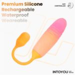 NexEgg Motion Huevo Vibrador con Thrusting App Naranja/Rosa