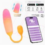 NexEgg Motion Huevo Vibrador con Thrusting App Naranja/Rosa