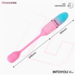 NexEgg Motion Huevo Vibrador con Thrusting App Rosa/Turquesa