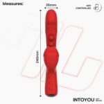 Trixy Vibrador con Tapping y Biting con App