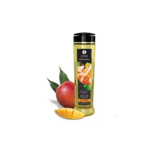 Shunga Aceite de Masaje Efecto Calor Cereza Ardiente - Erotiks | Tienda erótica online