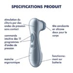 Pro 2 Gen 2 Succionador de Clítoris Battery Series Ice Blue