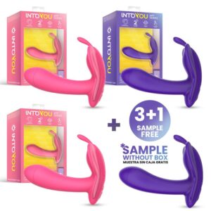 Pack 3+1 Wingy Estimulador Mariposa con APP
