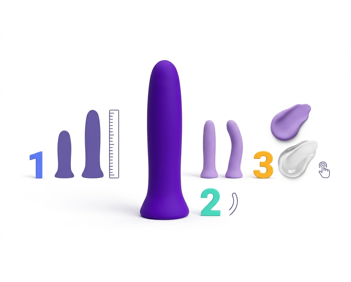 Cómo elegir tu primer consolador: tamaños, formas y funciones a considerar 5 - Erotiks | Tienda erótica online