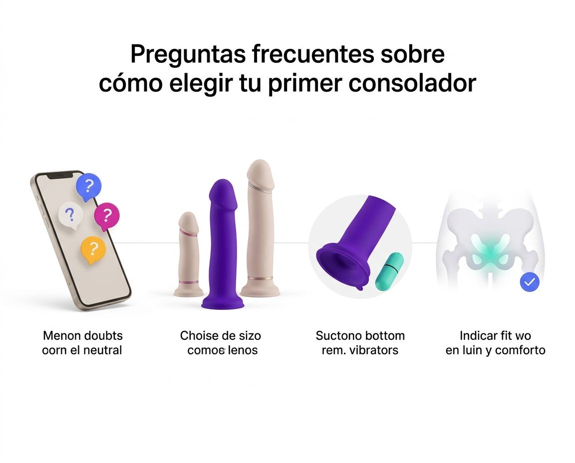 Cómo elegir tu primer consolador: tamaños, formas y funciones a considerar 6 - Erotiks | Tienda erótica online
