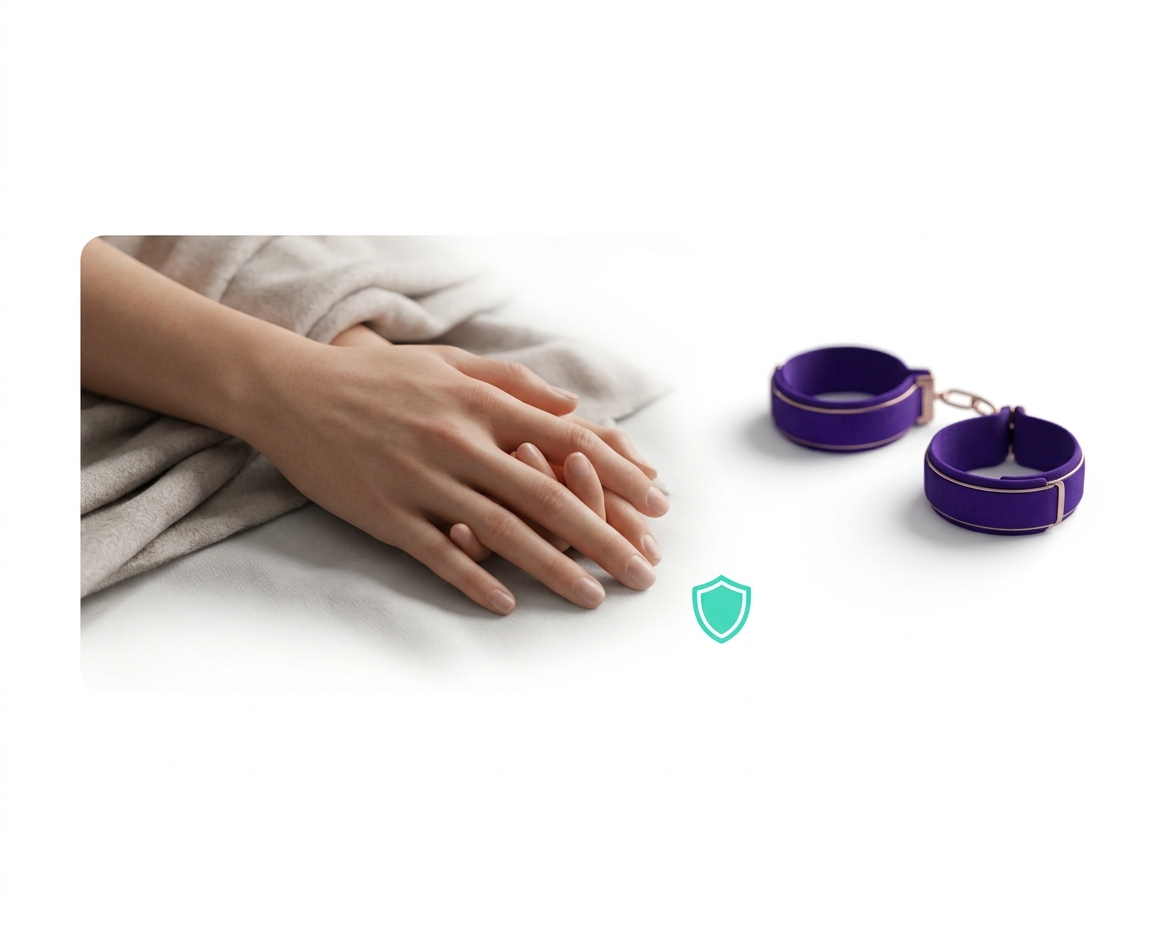 Guía de esposas eróticas: tipos, materiales y juegos para principiantes 7 - Erotiks | Tienda erótica online