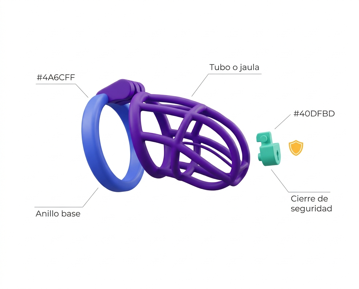 Introducción a las jaulas de castidad: qué son y por qué se usan 2 - Erotiks | Tienda erótica online