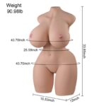 Sunny Torso Realista 41.27 kg