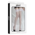 Posy Medias con Tiras de Silicona Blaco Talla Única