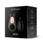 Keylo Anillo para el Pene con Control Remoto y Luces Led USB Silicona