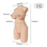 Miah Torso Vagina y Ano 11 kg