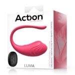 Luvia Huevo Vibrador con Control Remoto USB Rosa