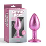 Nebula Pink Gem Plug Anal con Joya en la Base Talla S