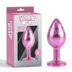 Nebula Pink Gem Plug Anal con Joya en la Base Talla M
