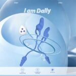 Dally Plug Anal con Anillo con Vibracion