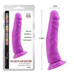 Steven.R Dildo Silicona Liquida Purpura 22.5cm