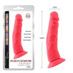 Steven.R Dildo Silicona Liquida Rojo 22.5cm