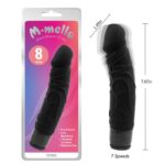 Thick Vibrador Realista Negro 8 – 19.5 cm