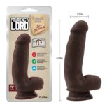 Pruriency Lord Dildo Dual Density Marrón 17.5cm