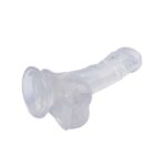 Dildo 7.5 – 19.5cm Transparente