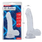 Dildo 7.5 – 19.5cm Transparente