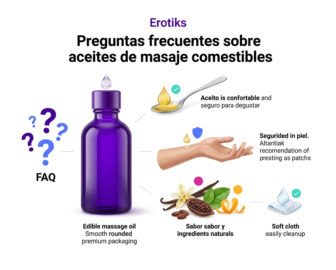 Guía de Sabores: ¿Qué Aceite de Masaje Comestible Elegir para Cada Ocasión? 9 - Erotiks | Tienda erótica online